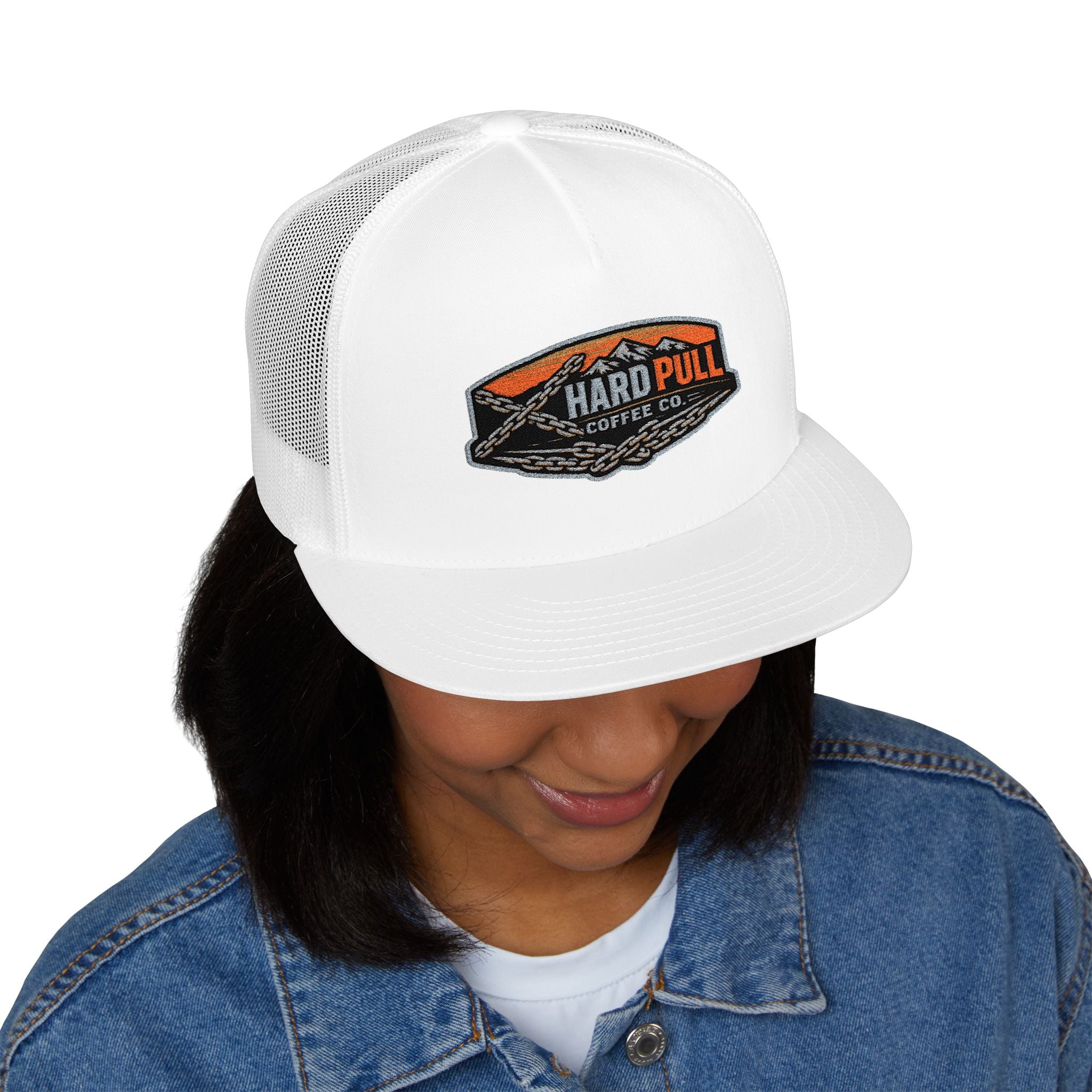 Hard Pull 5 Panel Trucker Cap